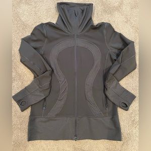 Lululemon women’s jacket. Size 10 grayish green (olive)